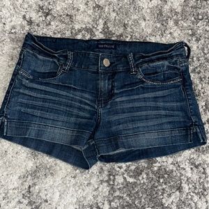 See thru soul jean shorts
